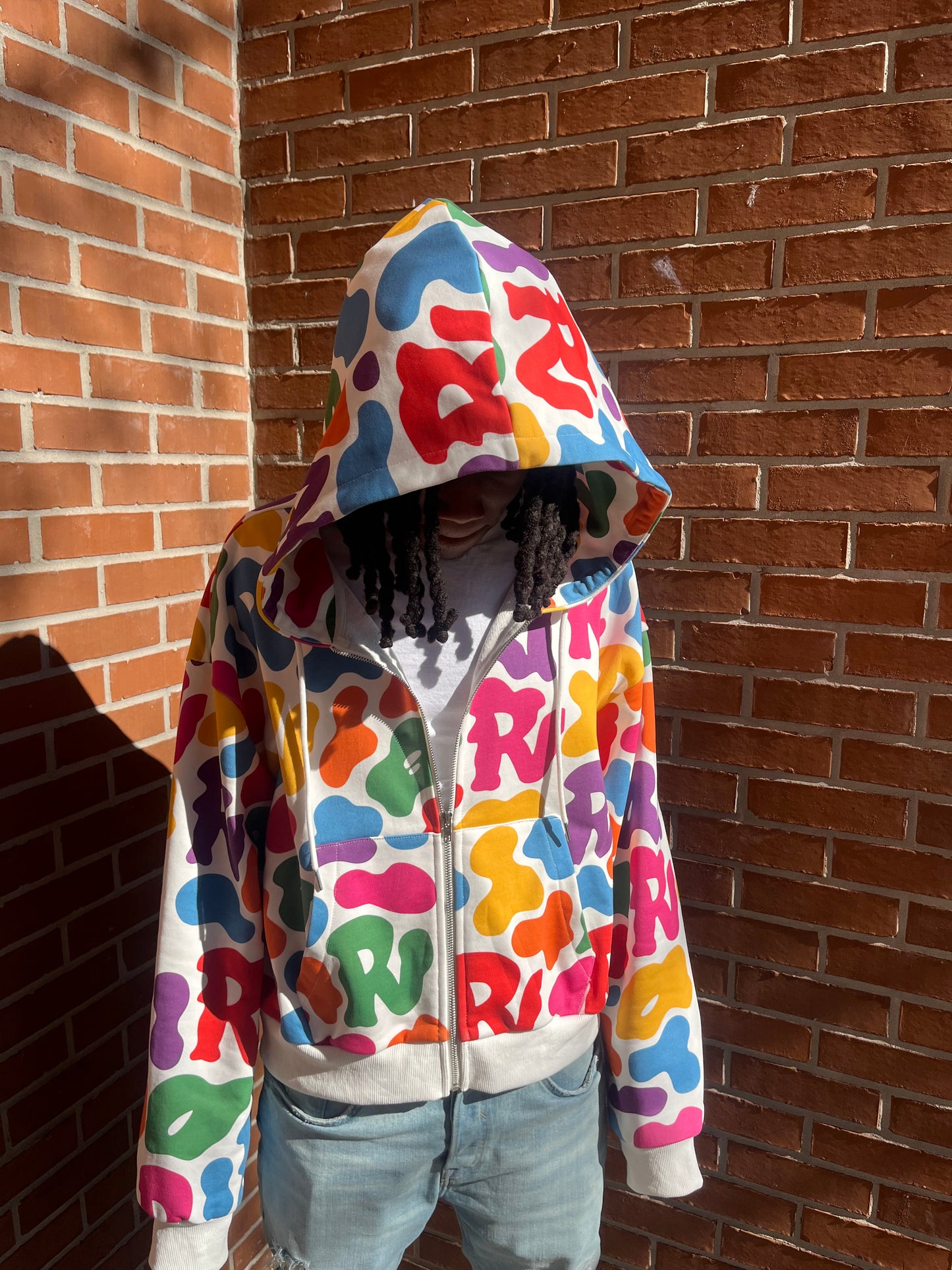 RV all over camo Zip Up
