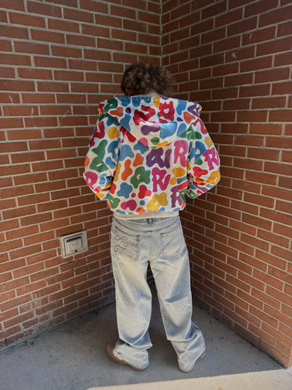 RV all over camo Zip Up