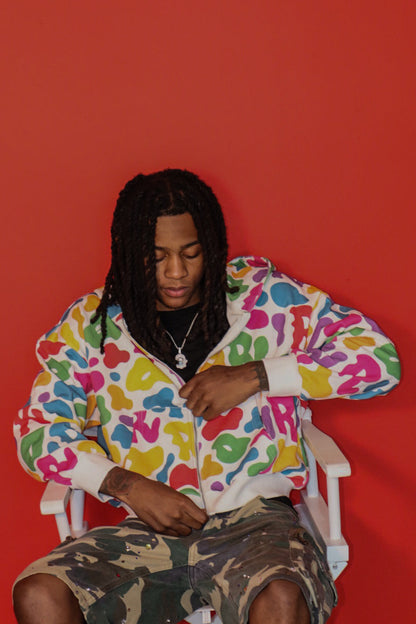 RV all over camo Zip Up